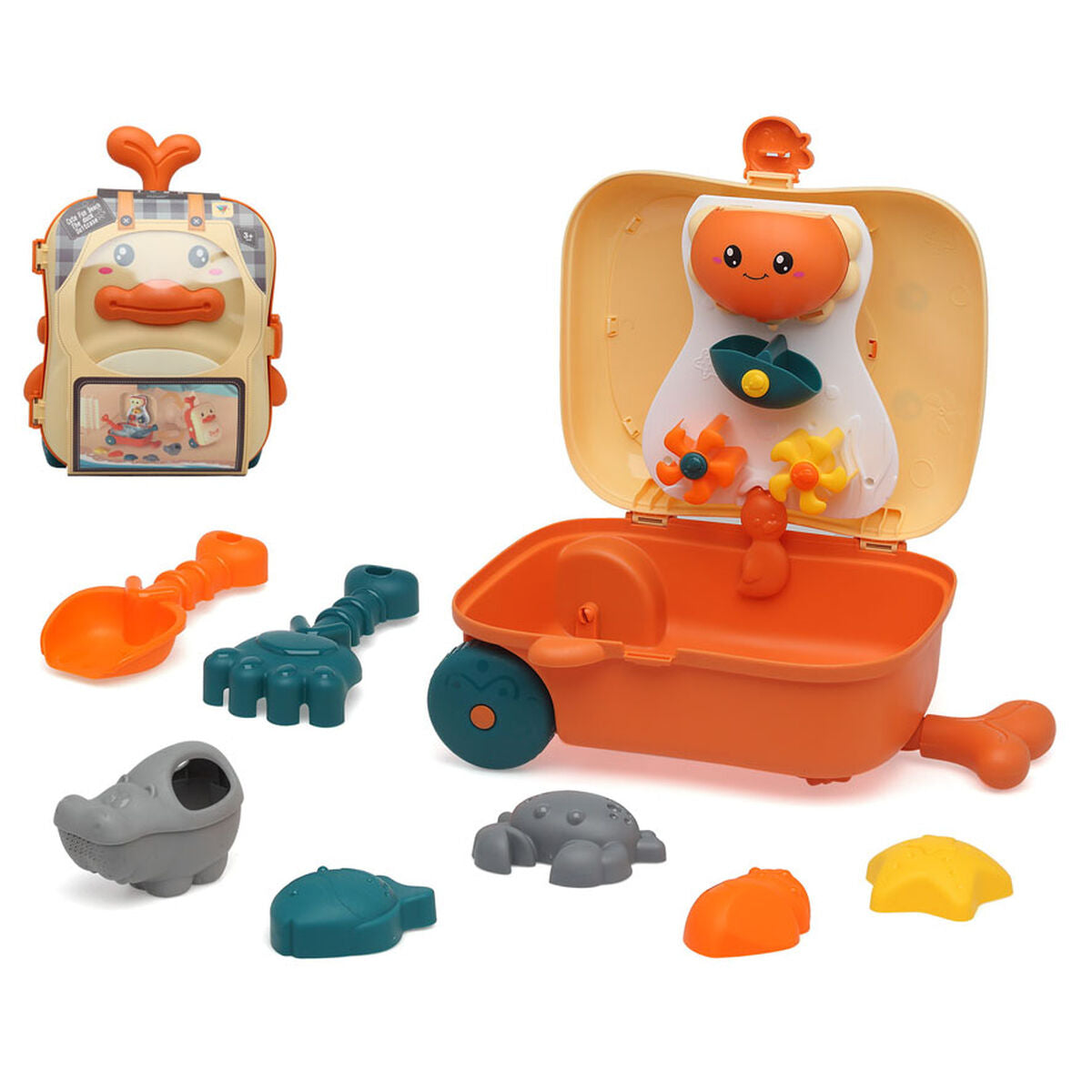 Beach toys set Cart 32 x 22 cm - Little Baby Shop