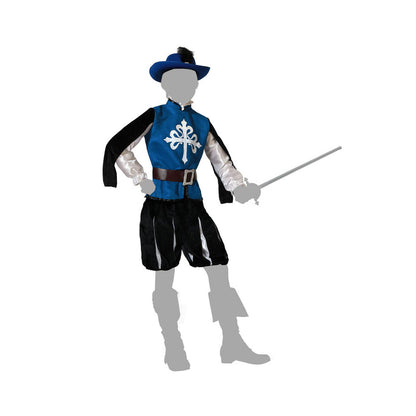 Costume for Children Male Musketeer Blue - Little Baby Shop