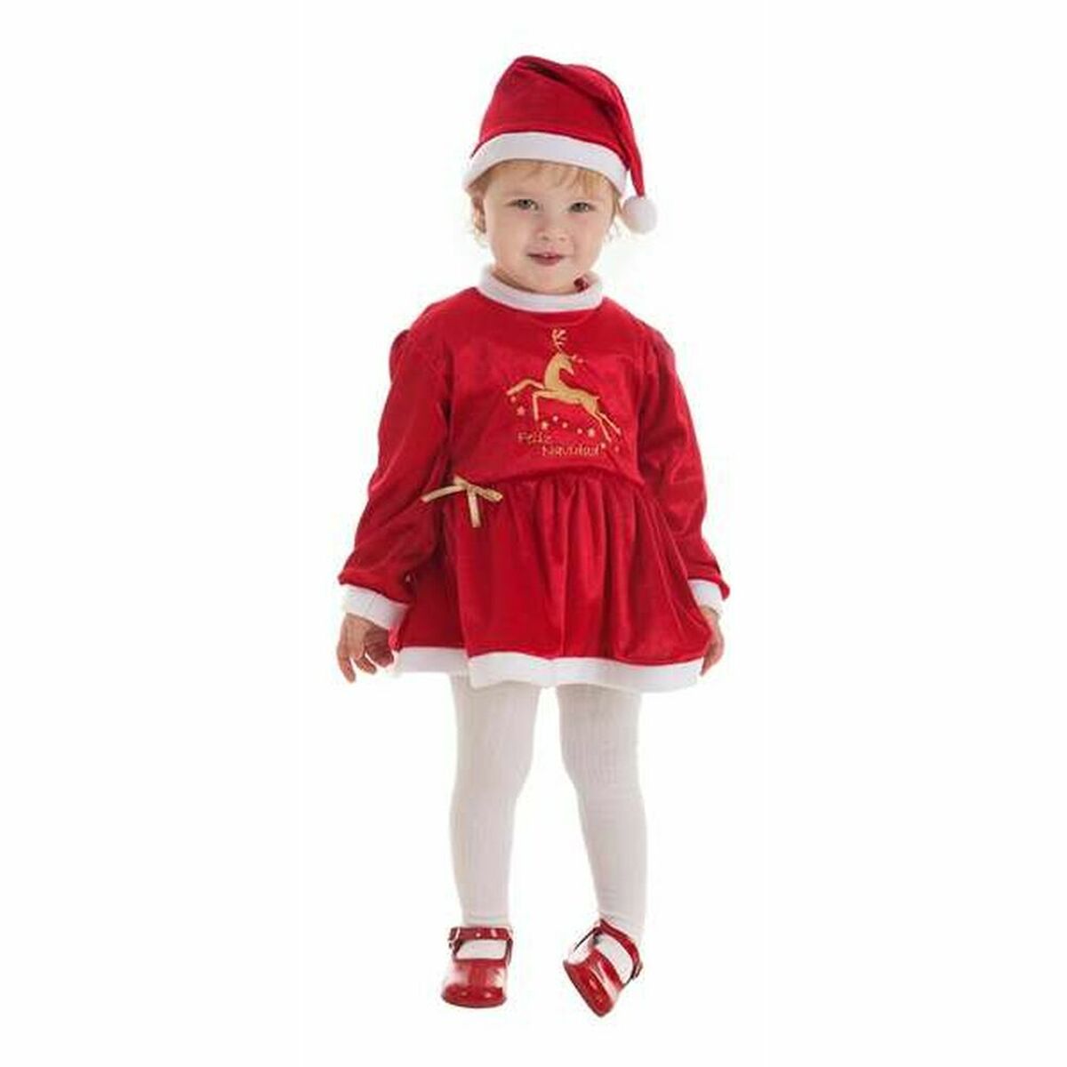 Costume for Children Red Mother Christmas - Little Baby Shop