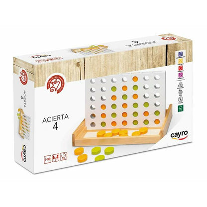 Board game Cayro 42 Pieces 4 in a Row 28,5 x 17 x 4 cm - Little Baby Shop