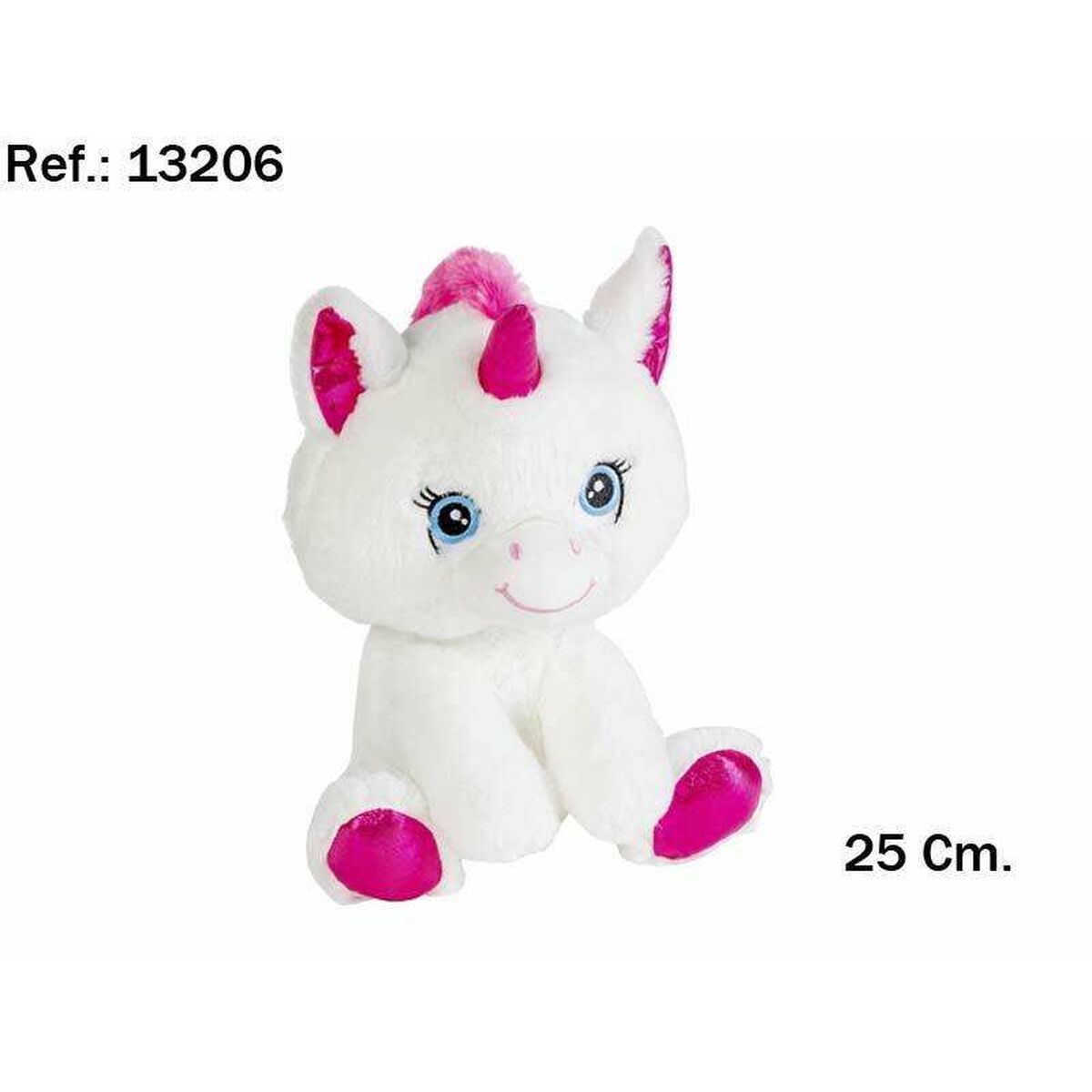 Fluffy toy Artesanía Beatriz Unicorn 25 cm - Little Baby Shop