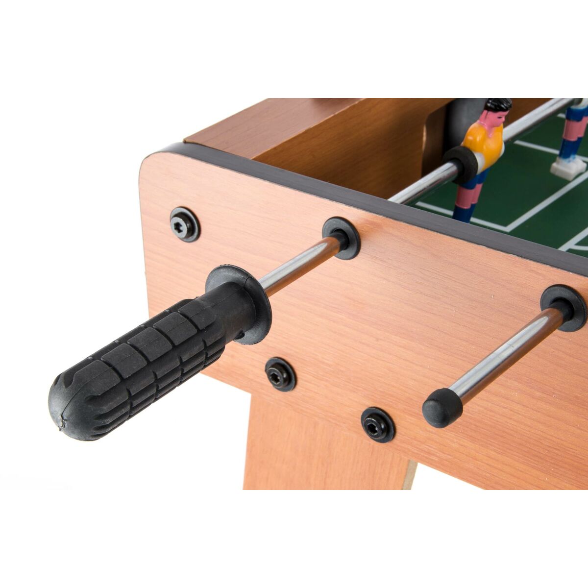 Table football DKD Home Decor 69 x 37 x 69 cm Natural Metal Wood polypropylene - Little Baby Shop