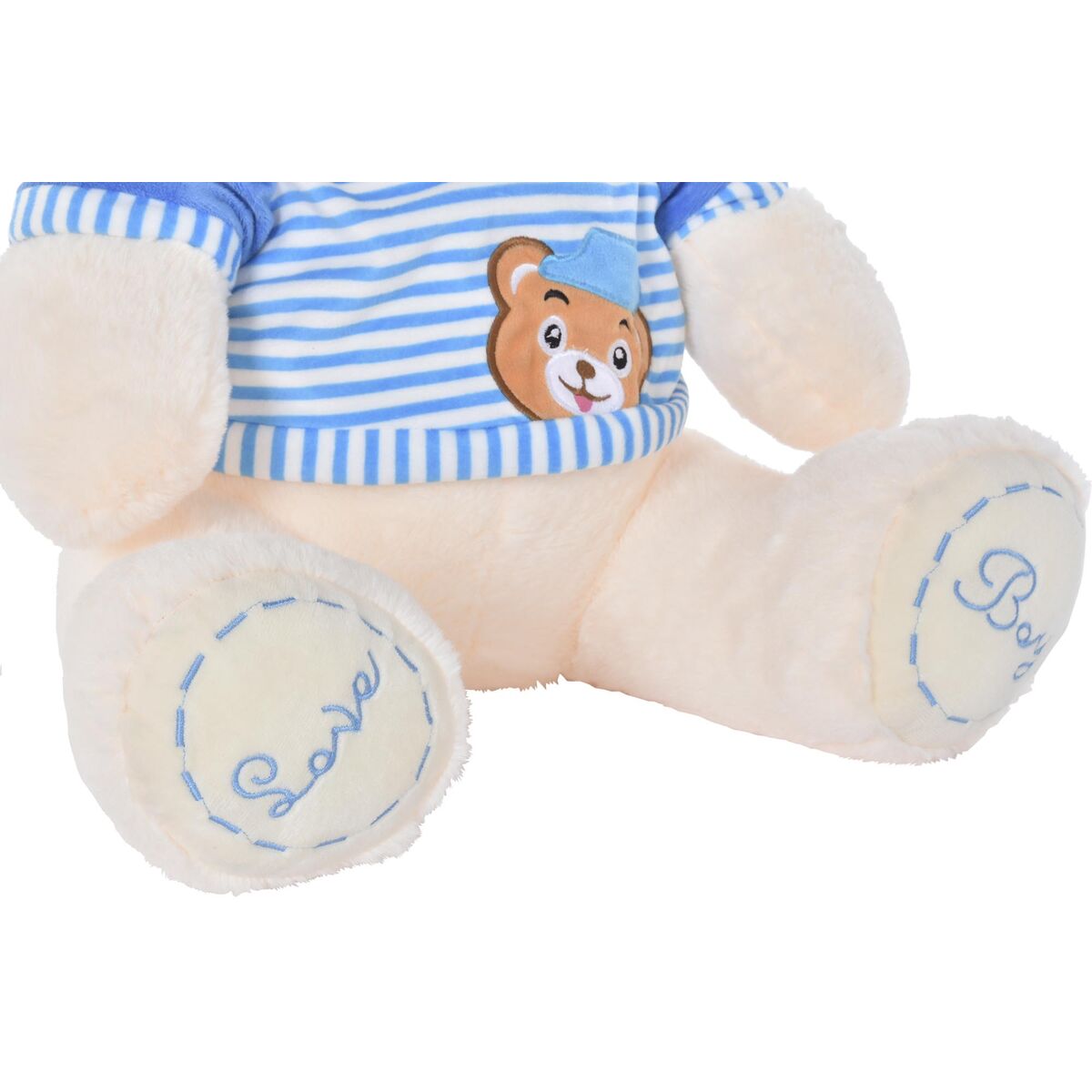 Teddy Bear DKD Home Decor Beige Blue Pink Children's Bear 25 x 25 x 50 cm (2 Units) - Little Baby Shop