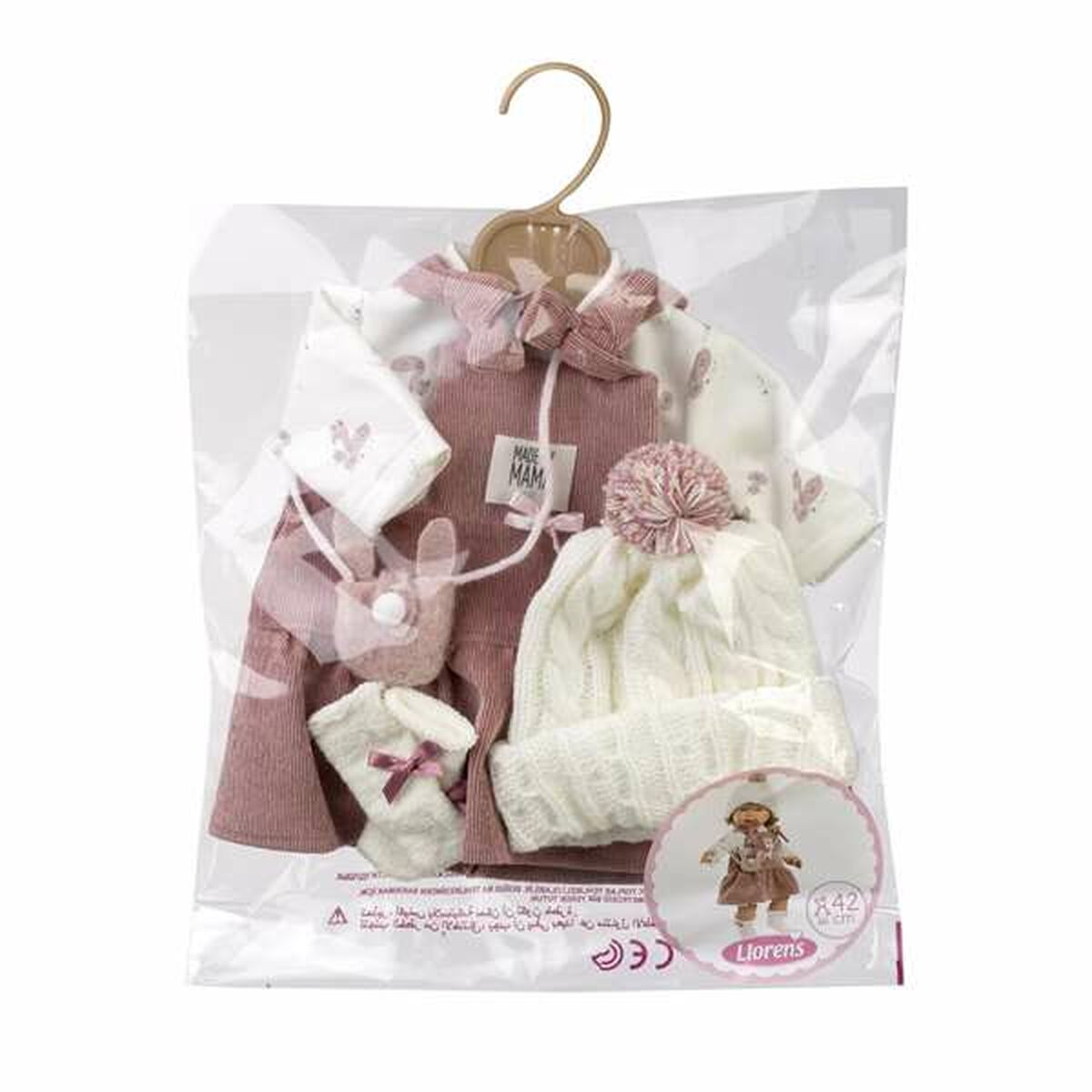 Dress for Dolls Llorens 42160 Doll 42 cm - Little Baby Shop