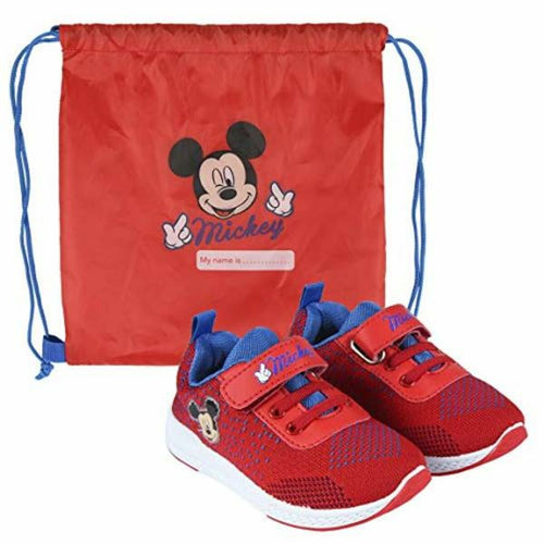 Sports Shoes for Kids Mickey Mouse Red - Little Baby Shop