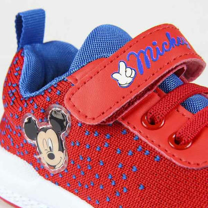 Sports Shoes for Kids Mickey Mouse Red - Little Baby Shop