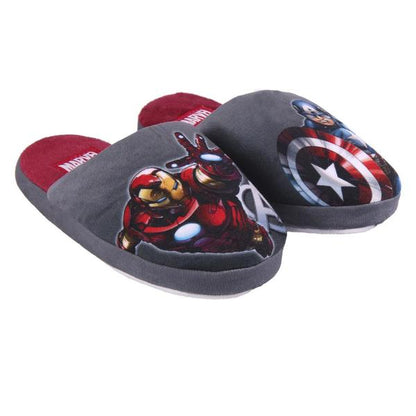 House Slippers The Avengers Grey - Little Baby Shop