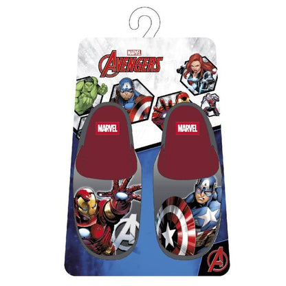 House Slippers The Avengers Grey - Little Baby Shop