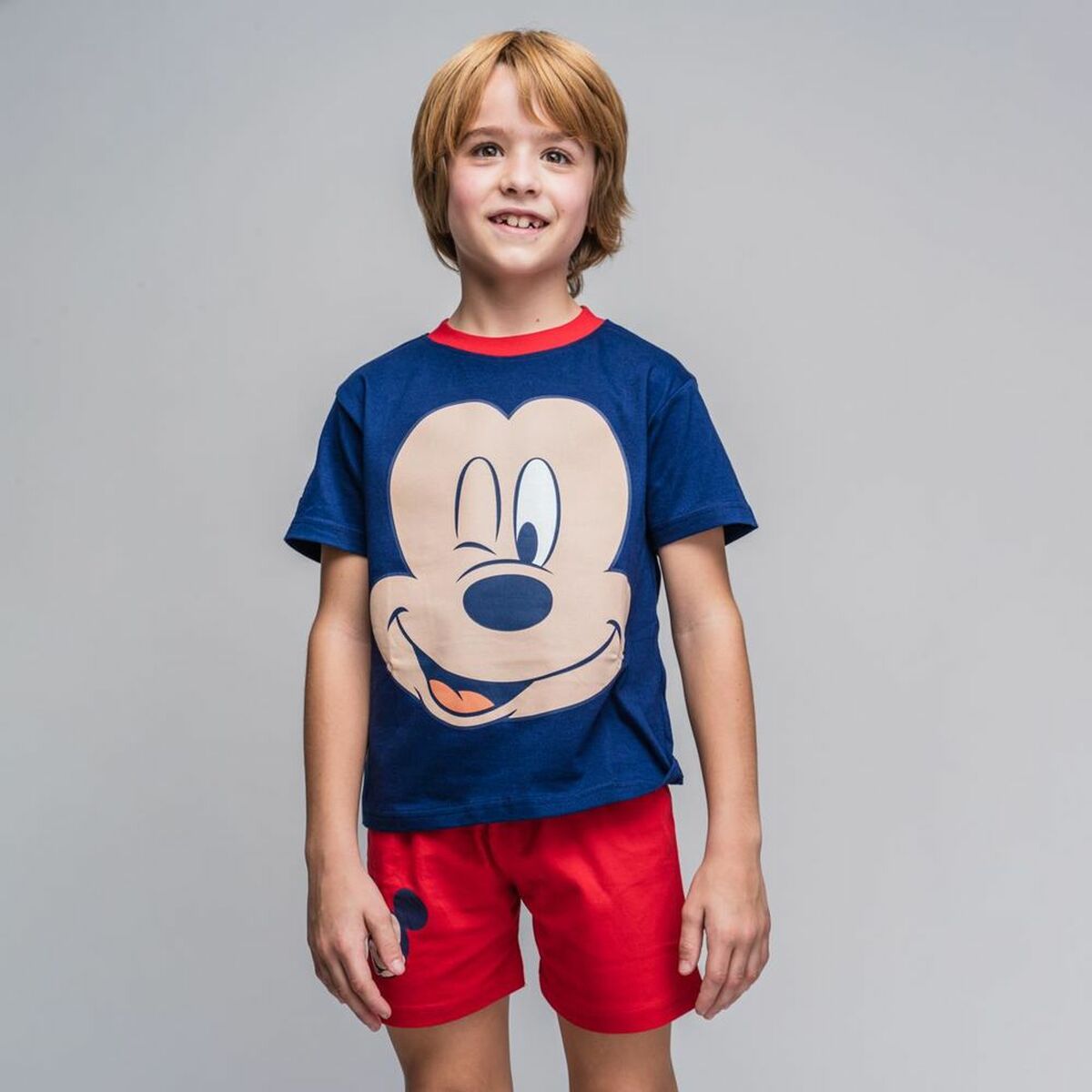 Children's Pyjama Mickey Mouse Red - Little Baby Shop