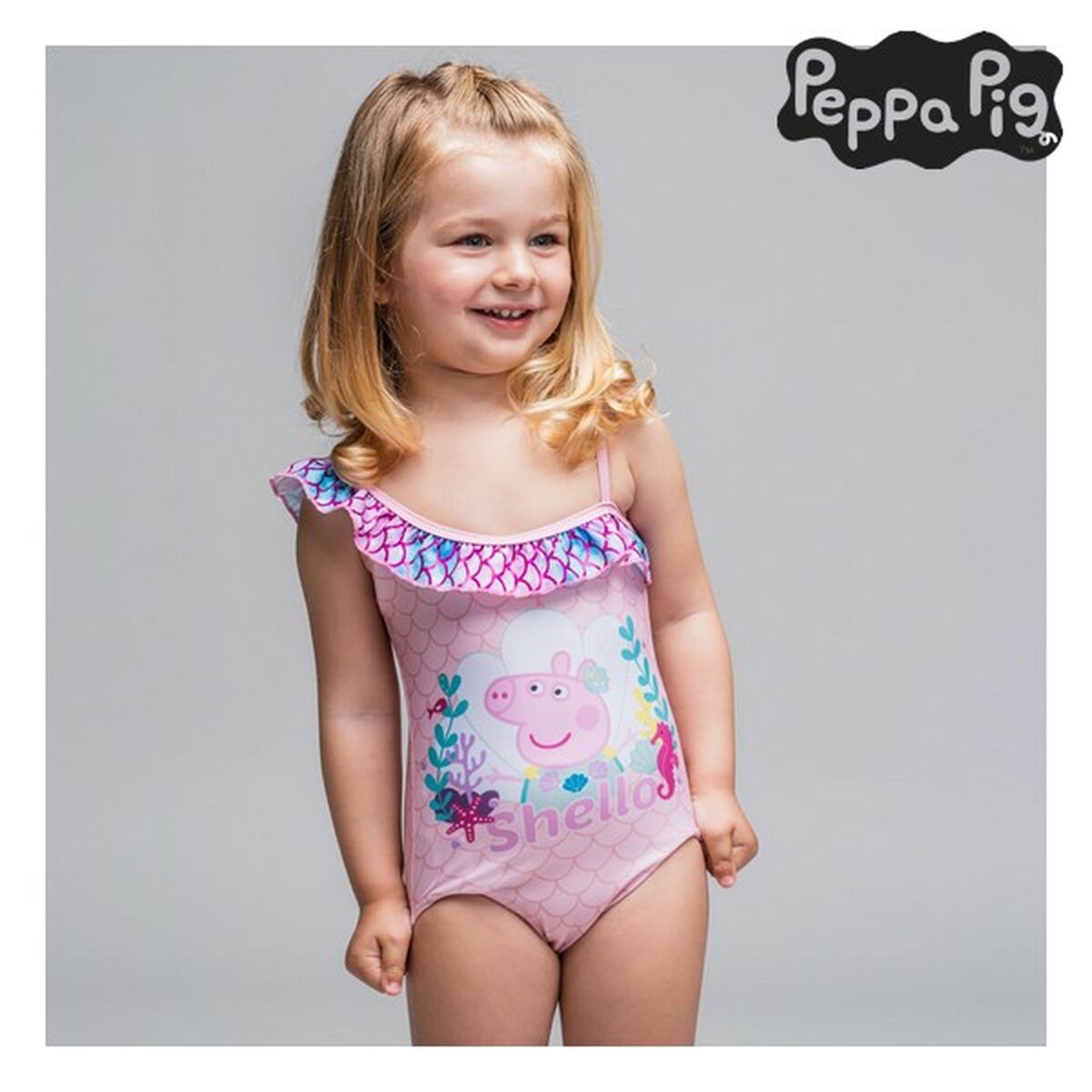 Swimsuit for Girls Peppa Pig Pink - Little Baby Shop