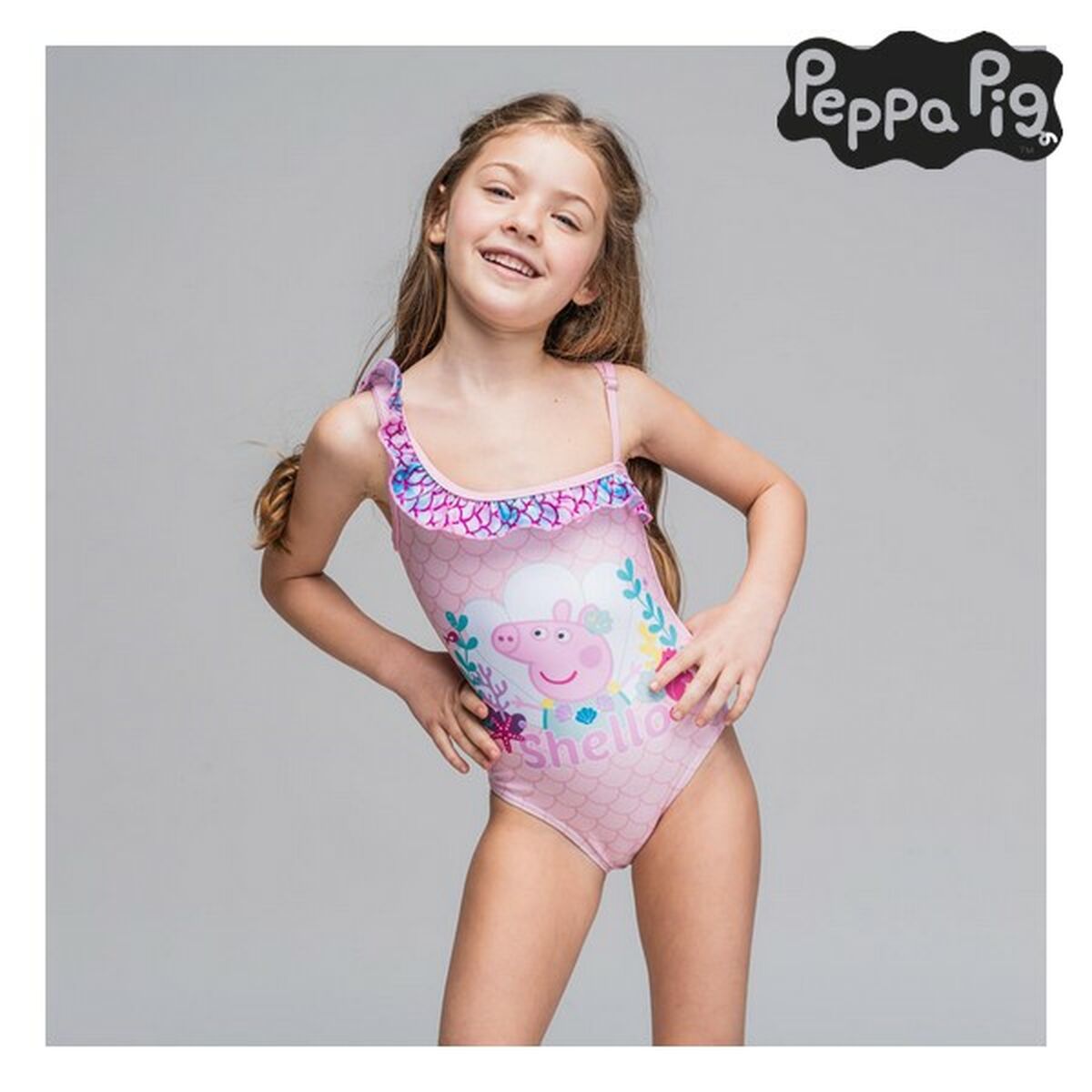 Swimsuit for Girls Peppa Pig Pink - Little Baby Shop