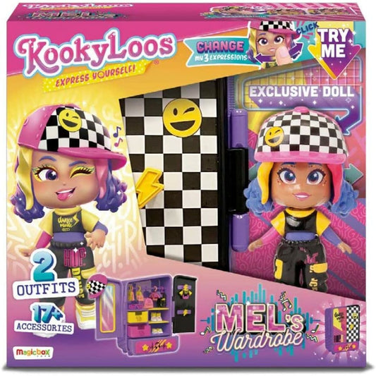 Playset Kookyloos Mel's Wardrobe - Little Baby Shop