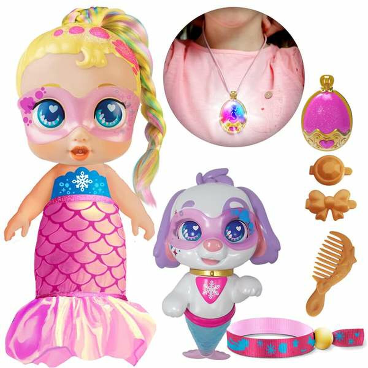 Baby doll Bizak Super Cute Regi Mermaid 26 cm - Little Baby Shop