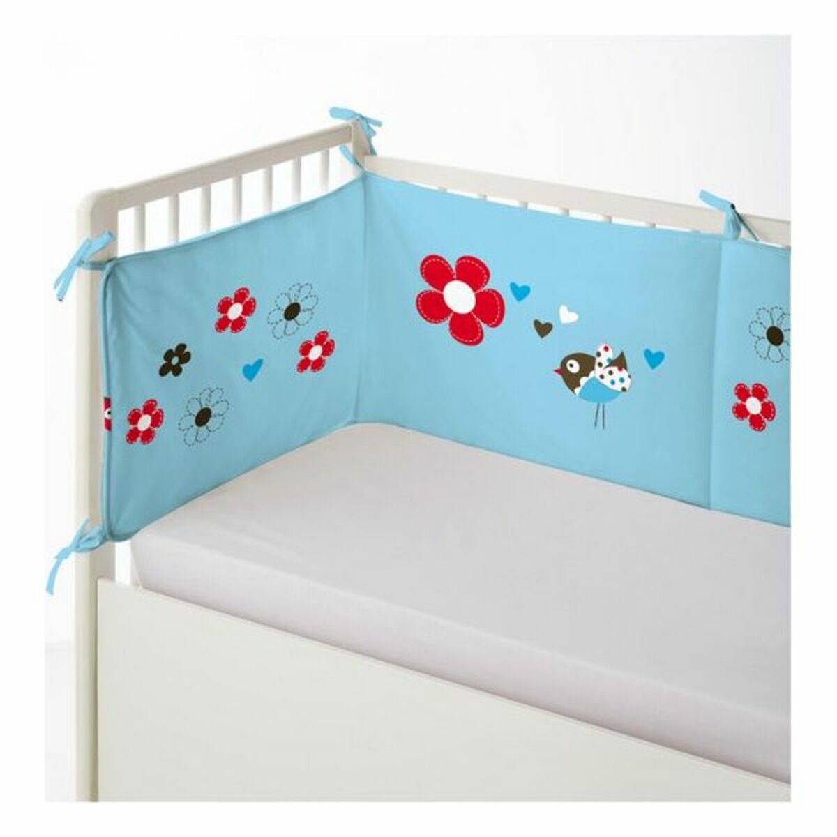 Cot protector Cool Kids Hugo (60 x 60 x 60 + 40 cm) - Little Baby Shop