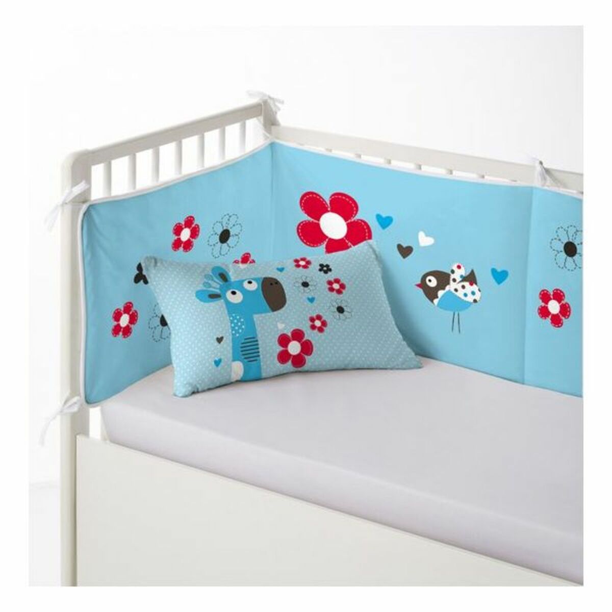 Cot protector Cool Kids Hugo (60 x 60 x 60 + 40 cm) - Little Baby Shop