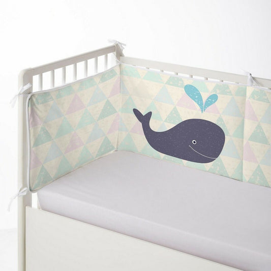 Cot protector Cool Kids Adrian (60 x 60 x 60 + 40 cm) - Little Baby Shop