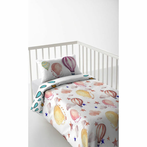 Cot Quilt Cover Cool Kids Felipe Reversible 115 x 145 + 20 cm 80cm cot - Little Baby Shop