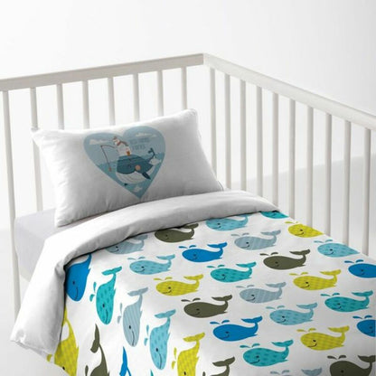 Cot Quilt Cover Cool Kids Lucas - Little Baby Shop