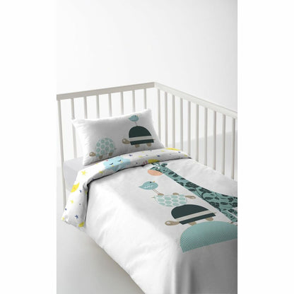 Cot Quilt Cover Cool Kids Pablo Reversible 100 x 120 + 20 cm 60cm cot - Little Baby Shop