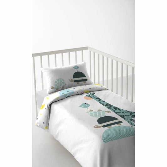 Cot Quilt Cover Cool Kids Pablo Reversible 100 x 120 + 20 cm 60cm cot - Little Baby Shop