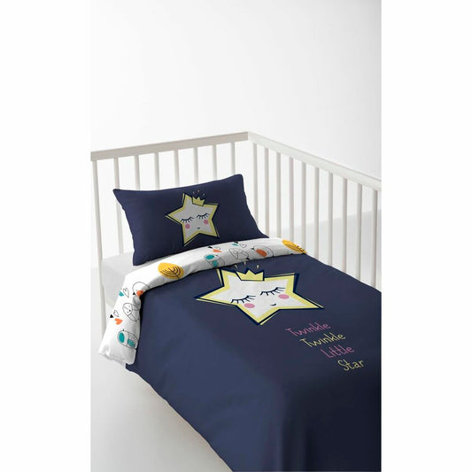 Cot Quilt Cover Cool Kids Anastasia Reversible 115 x 145 + 20 cm 80cm cot - Little Baby Shop