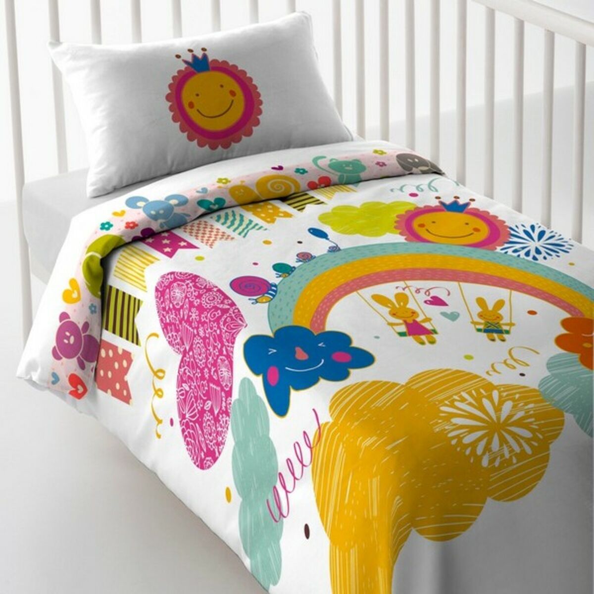 Cot Quilt Cover Cool Kids Silvina - Little Baby Shop