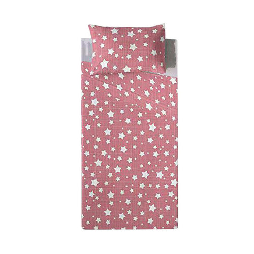 Top sheet Cool Kids Ivett Pink 180 x 270 cm (Single) - Little Baby Shop