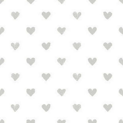 Cot protector Cool Kids Hearts (60 x 60 x 60 + 40 cm) - Little Baby Shop