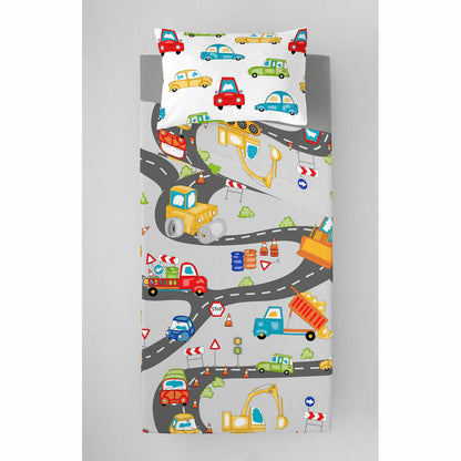 Top sheet Cool Kids Scalextric 180 x 270 cm (Single) - Little Baby Shop