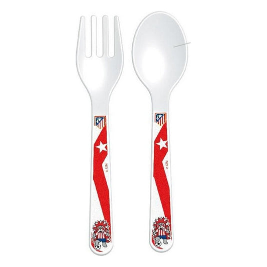 Cutlery Set Atlético Madrid (2 pcs) - Little Baby Shop