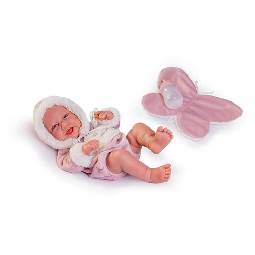 Baby Doll Antonio Juan Carla 42 cm Towel - Little Baby Shop