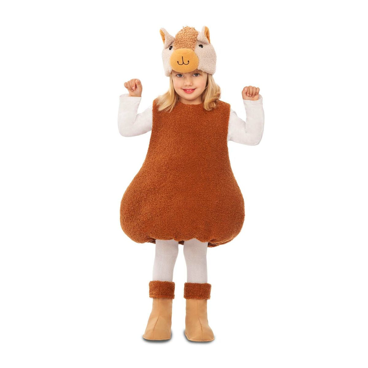 Costume for Children My Other Me Brown Alpaca (3 Pieces) - Little Baby Shop