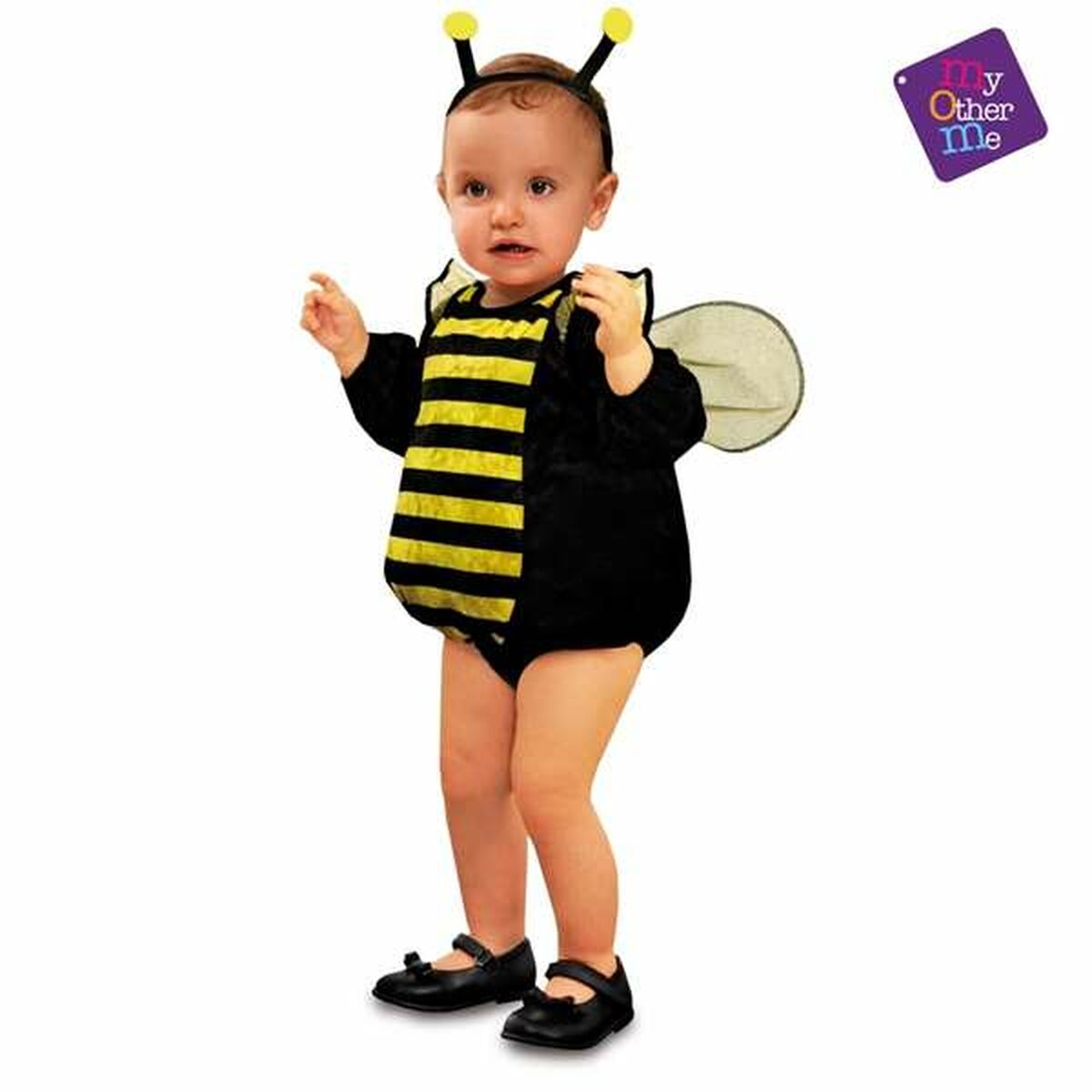 Costume for Children My Other Me Bee 3 Pieces Yellow - Little Baby Shop