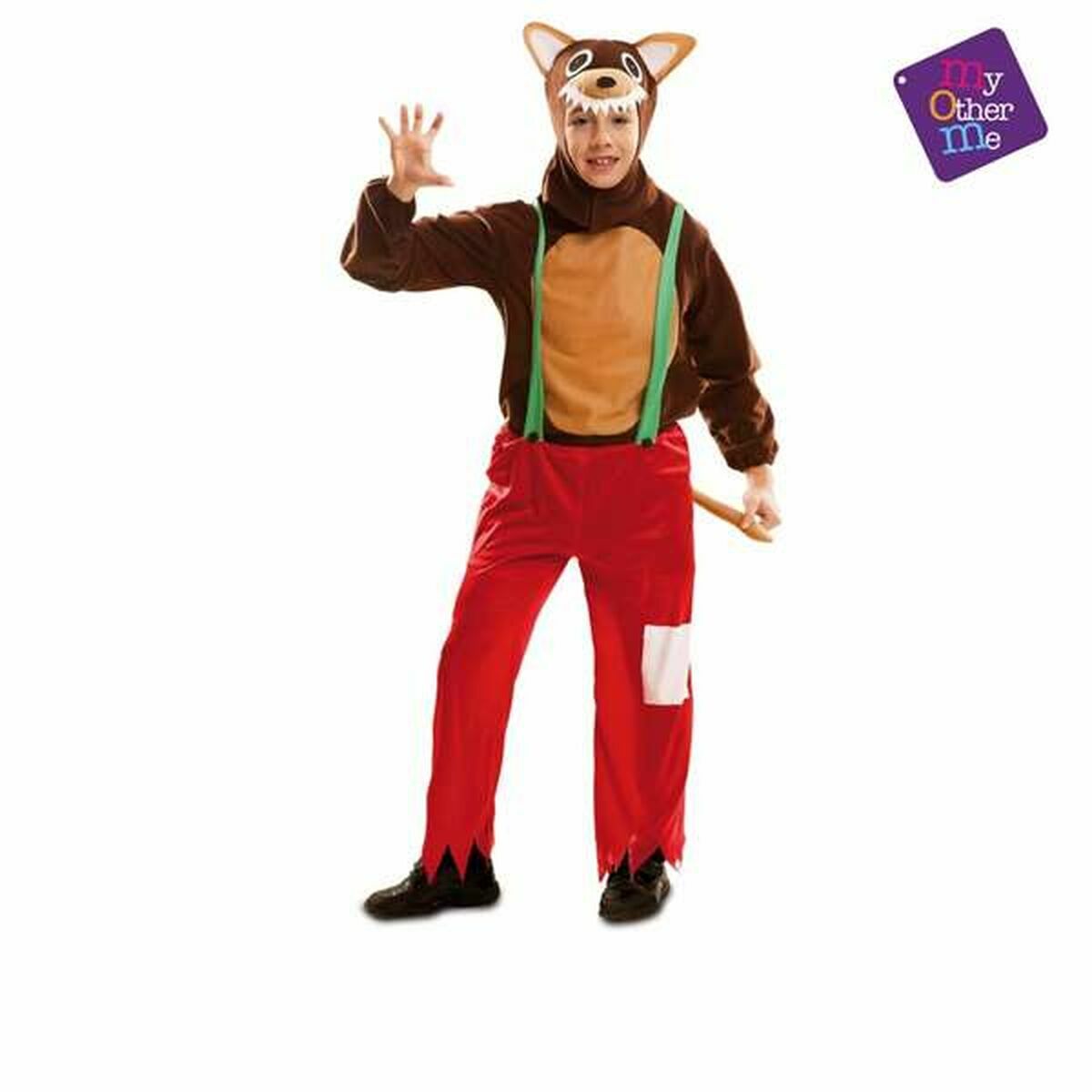 Costume for Children My Other Me Ferocious Wolf Red - Little Baby Shop