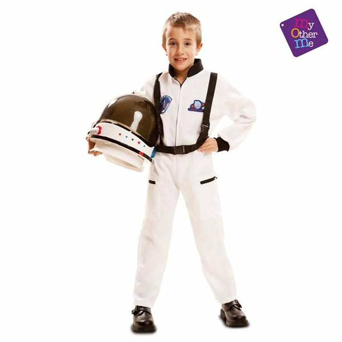 Costume for Children Astronaut 2 Pieces White - Little Baby Shop