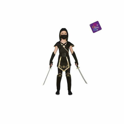 Costume for Children My Other Me Black Ninja (5 Pieces) - Little Baby Shop