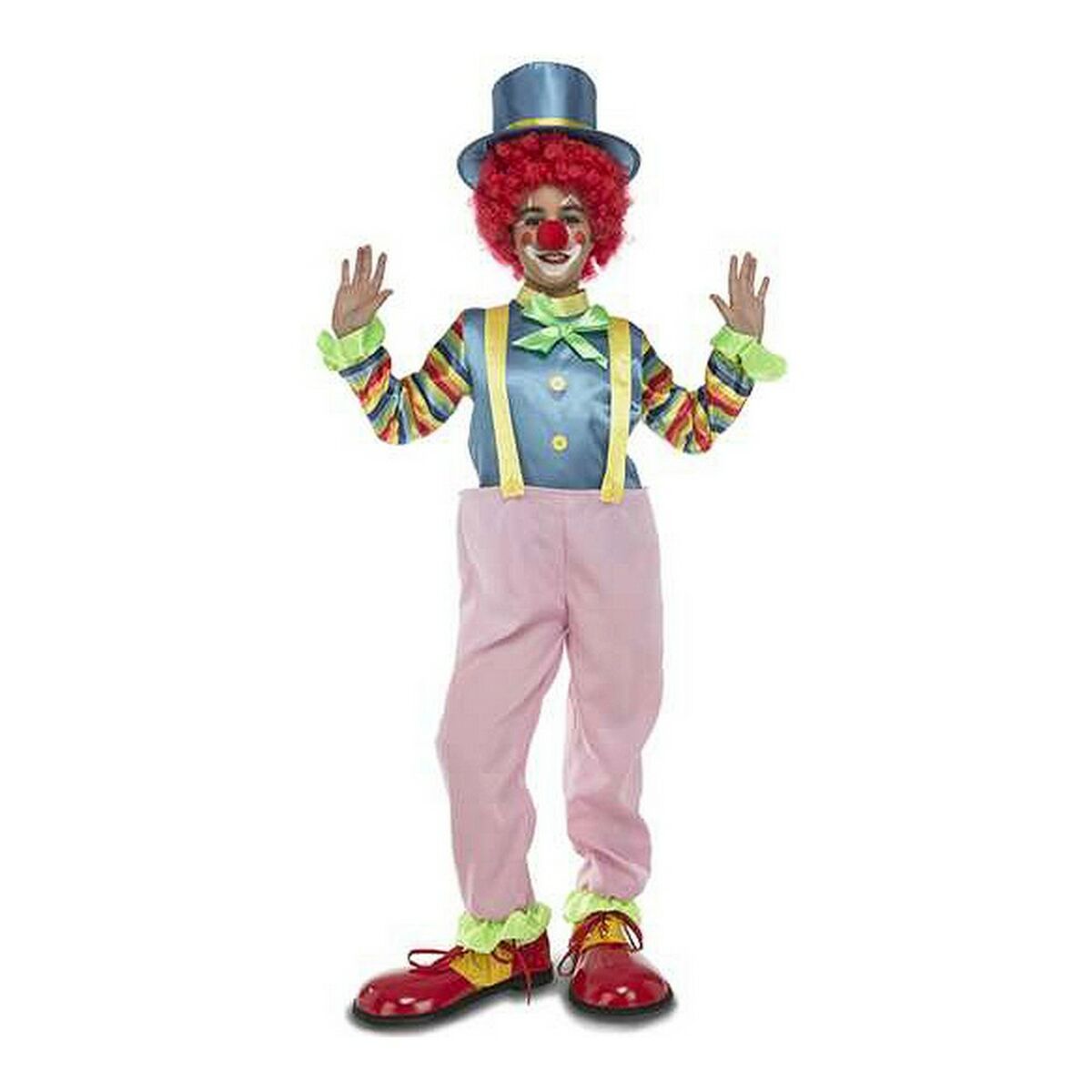 Costume for Children My Other Me Male Clown Braces - Little Baby Shop