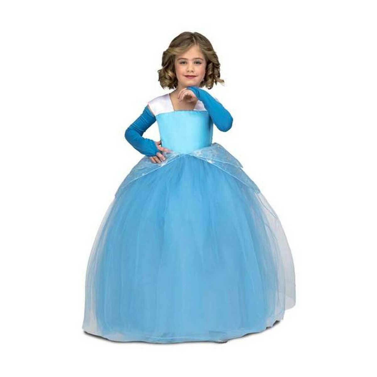 Costume for Children My Other Me Blue Princess - Little Baby Shop