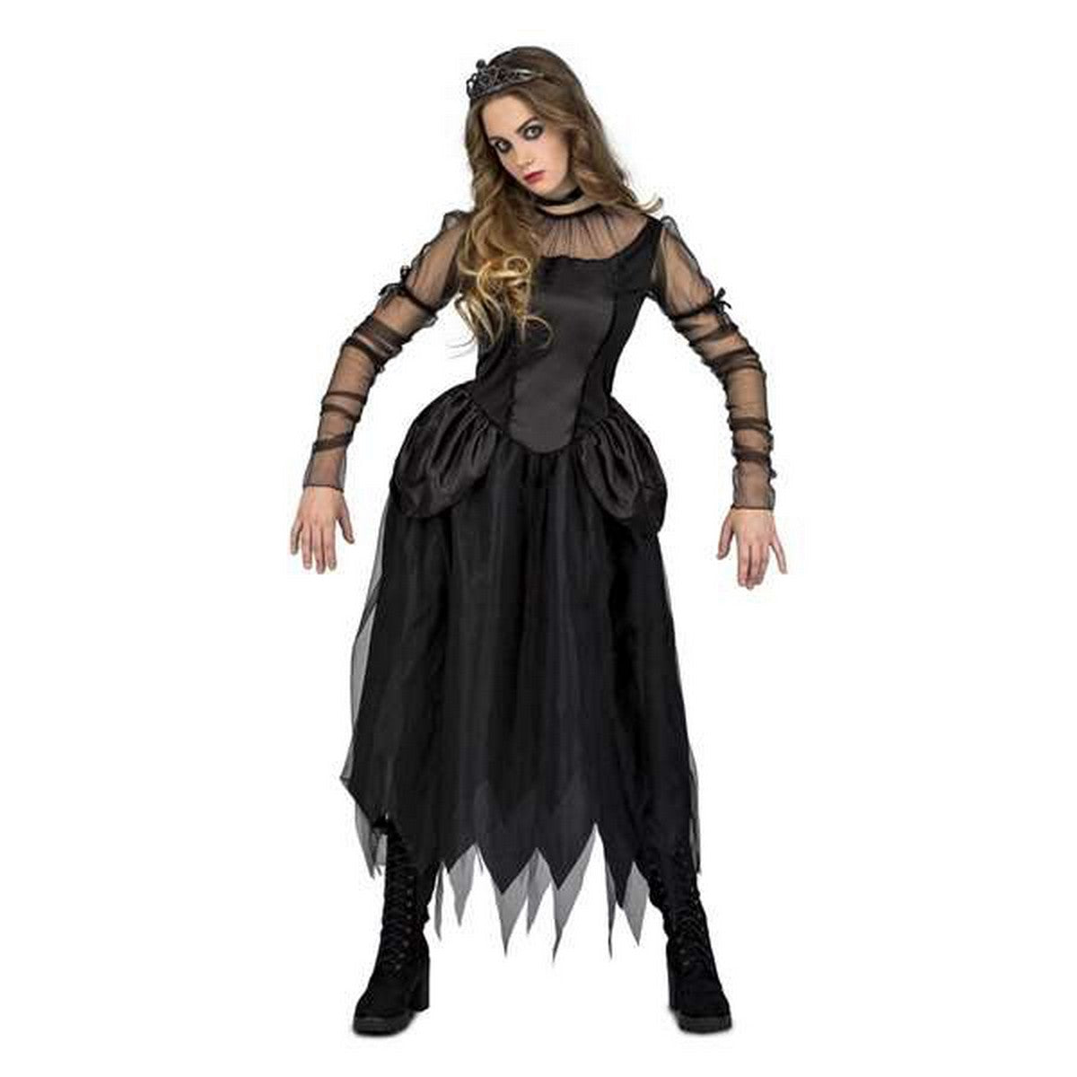 Costume for Children 5-6 Years Black gotica (3 Pieces) - Little Baby Shop