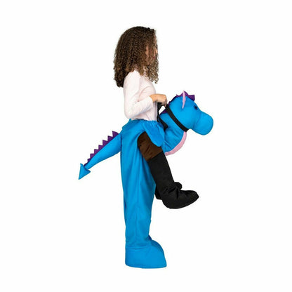 Costume for Children My Other Me Ride-On Blue One size Dragon - Little Baby Shop