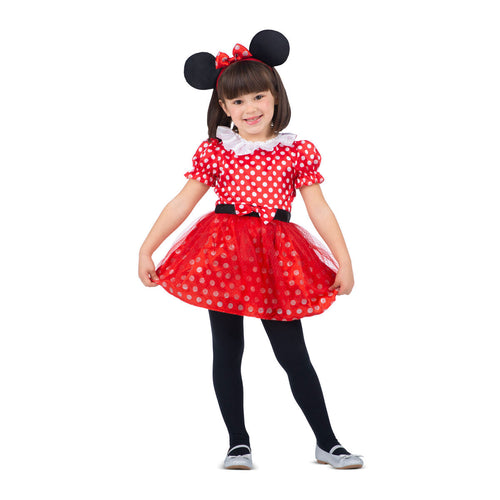 Costume for Children My Other Me Red Little Female Mouse (2 Pieces) - Little Baby Shop