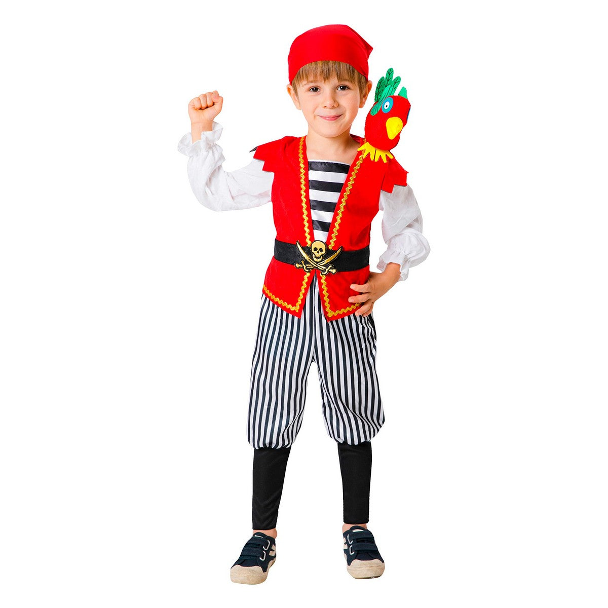 Costume for Children My Other Me Caribbean Pirate 5 Pieces - Little Baby Shop