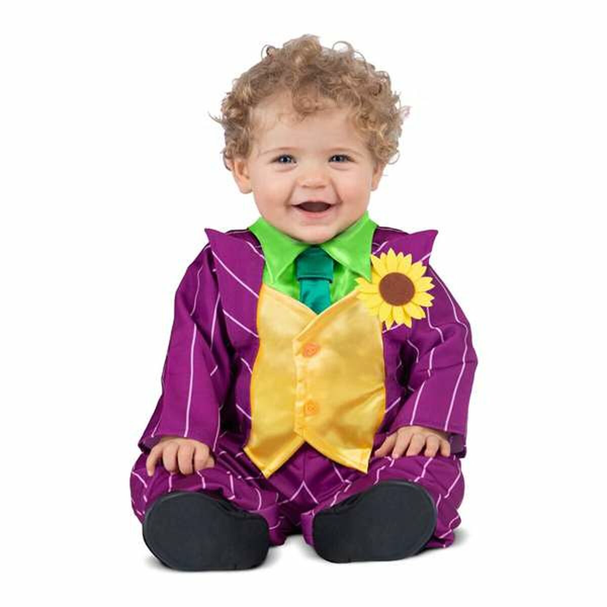 Costume for Children My Other Me Male Clown Purple (2 Pieces) - Little Baby Shop