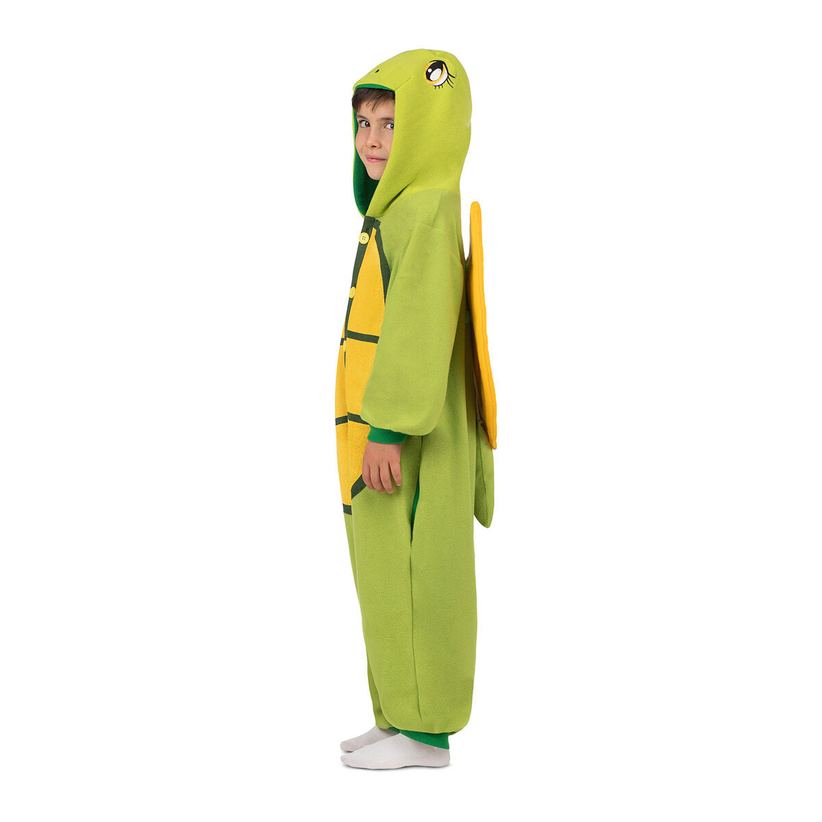 Costume for Children My Other Me Tortoise Yellow Green One size (2 Pieces) - Little Baby Shop