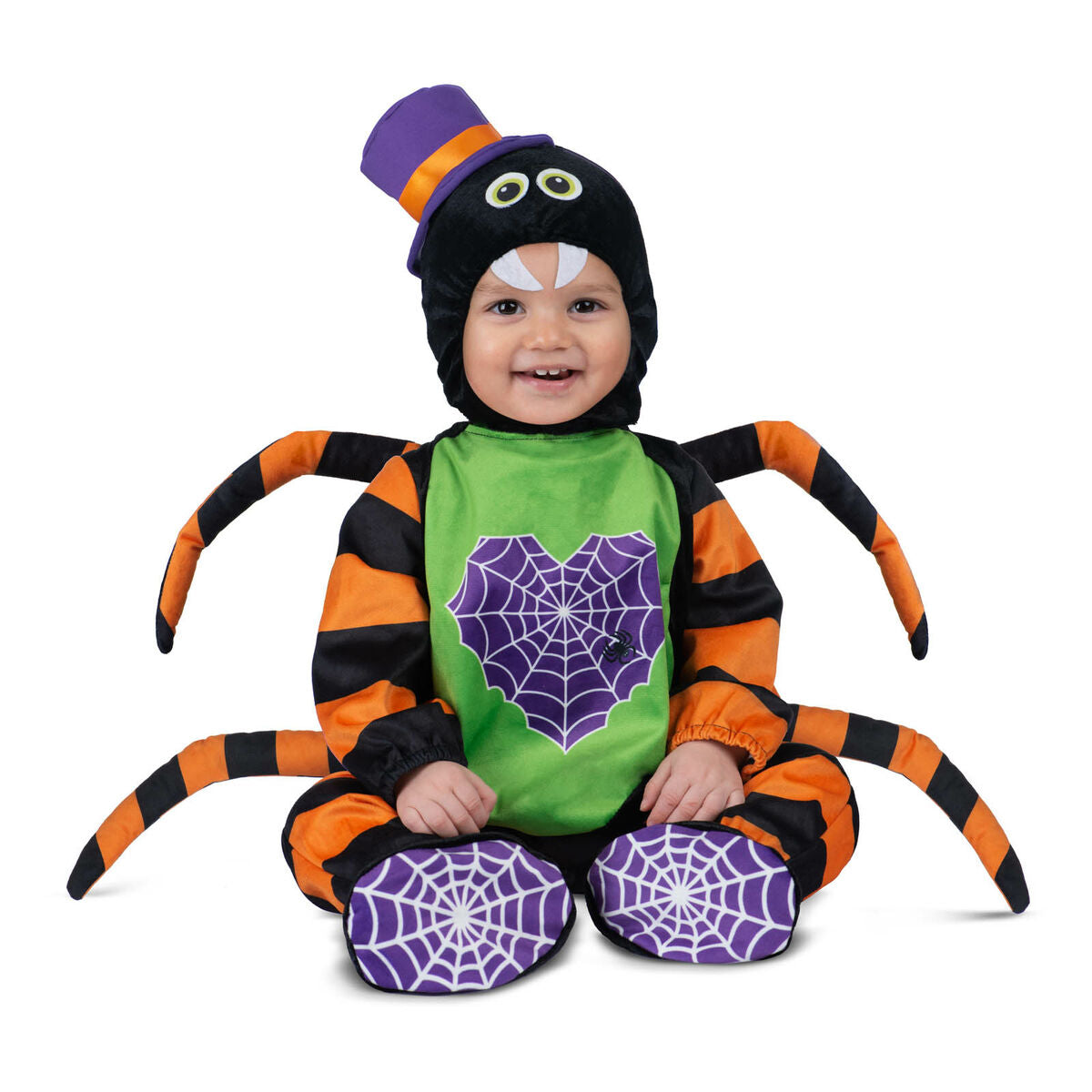 Costume for Children My Other Me Spider (4 Pieces) - Little Baby Shop