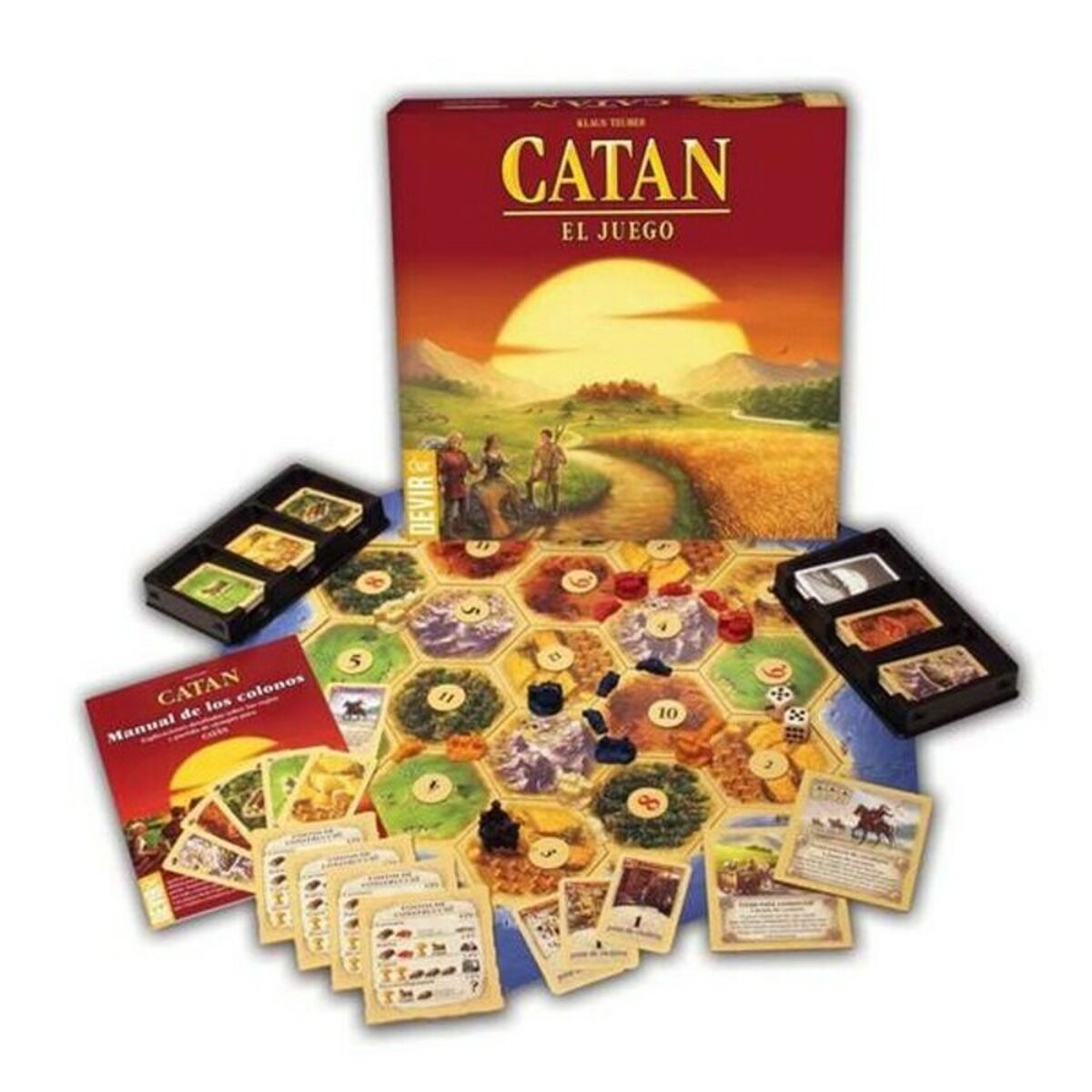 Board game Catan Junior Devir BGCATAN (ES) - Little Baby Shop