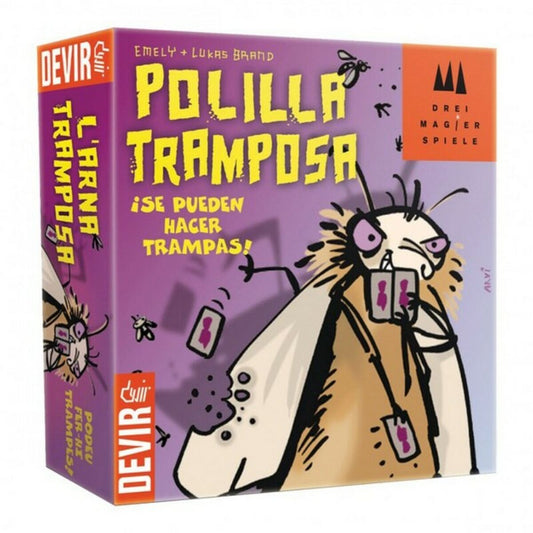 Board game Polilla Tramposa Devir 221138 - Little Baby Shop