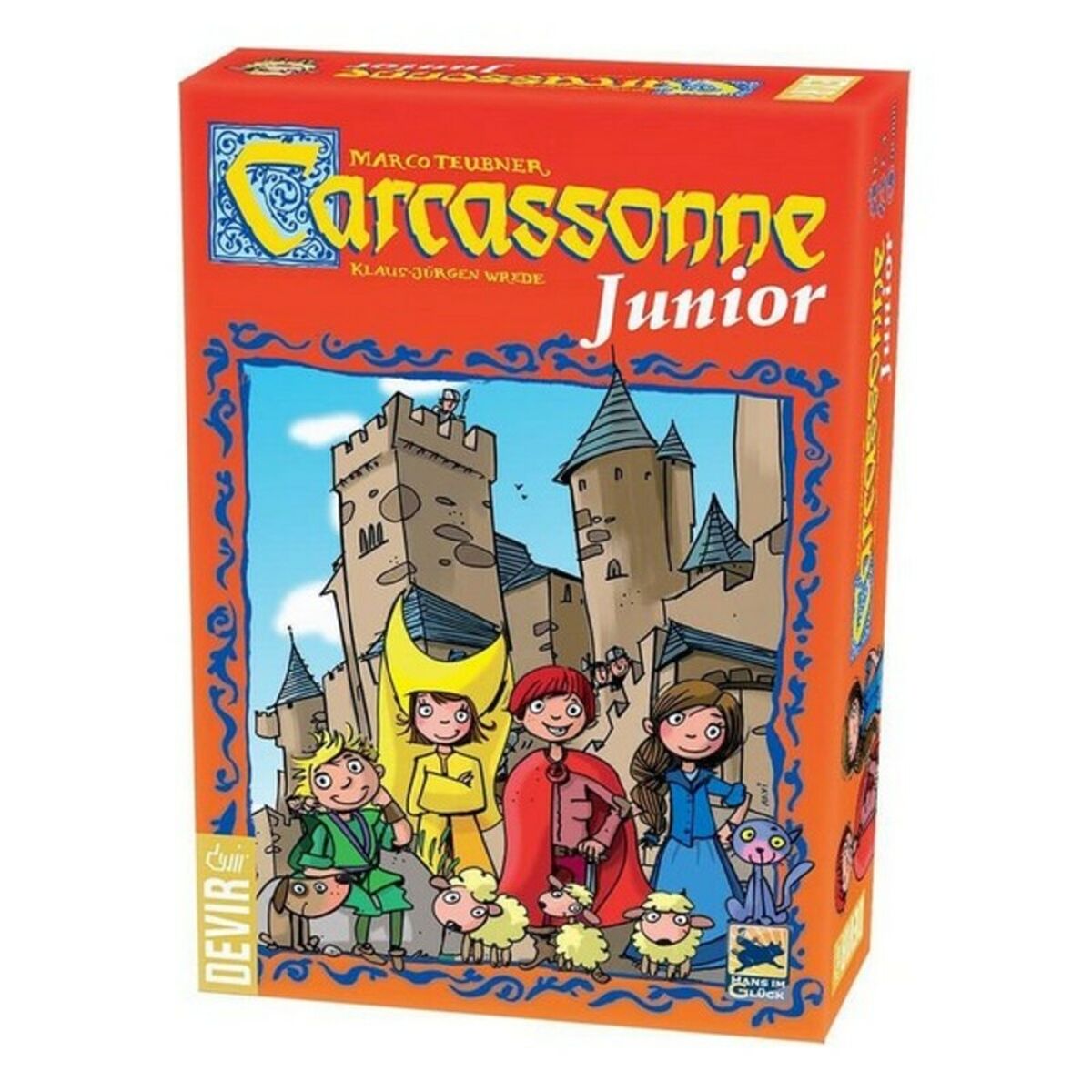 Board game Carcassone Junior Devir 1BGJCARCAS (ES-PT) - Little Baby Shop