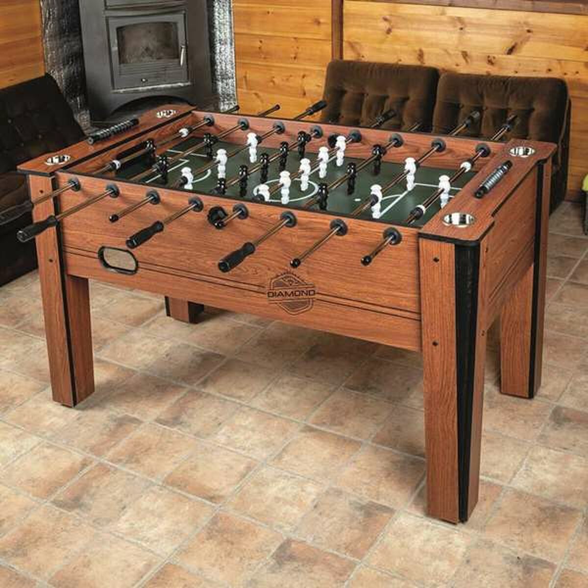 Table football Diamond 147 x 80 x 88 cm - Little Baby Shop