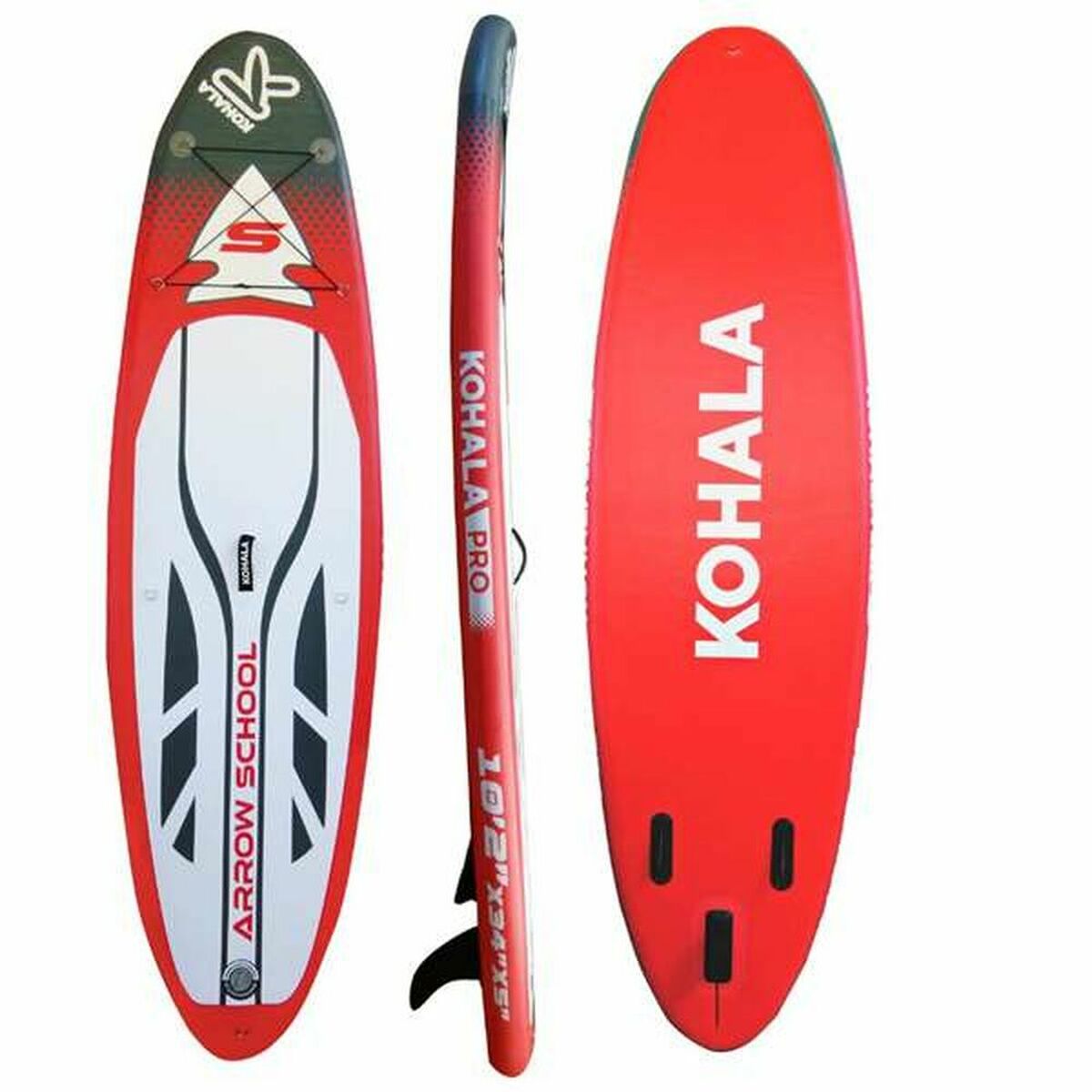 Paddle Surf Board Kohala Arrow School Red 15 PSI (310 x 84 x 12 cm) - Little Baby Shop